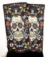 tee-box-sox-disc-golf-apparel Medium-Dia de Los Muertos Black 