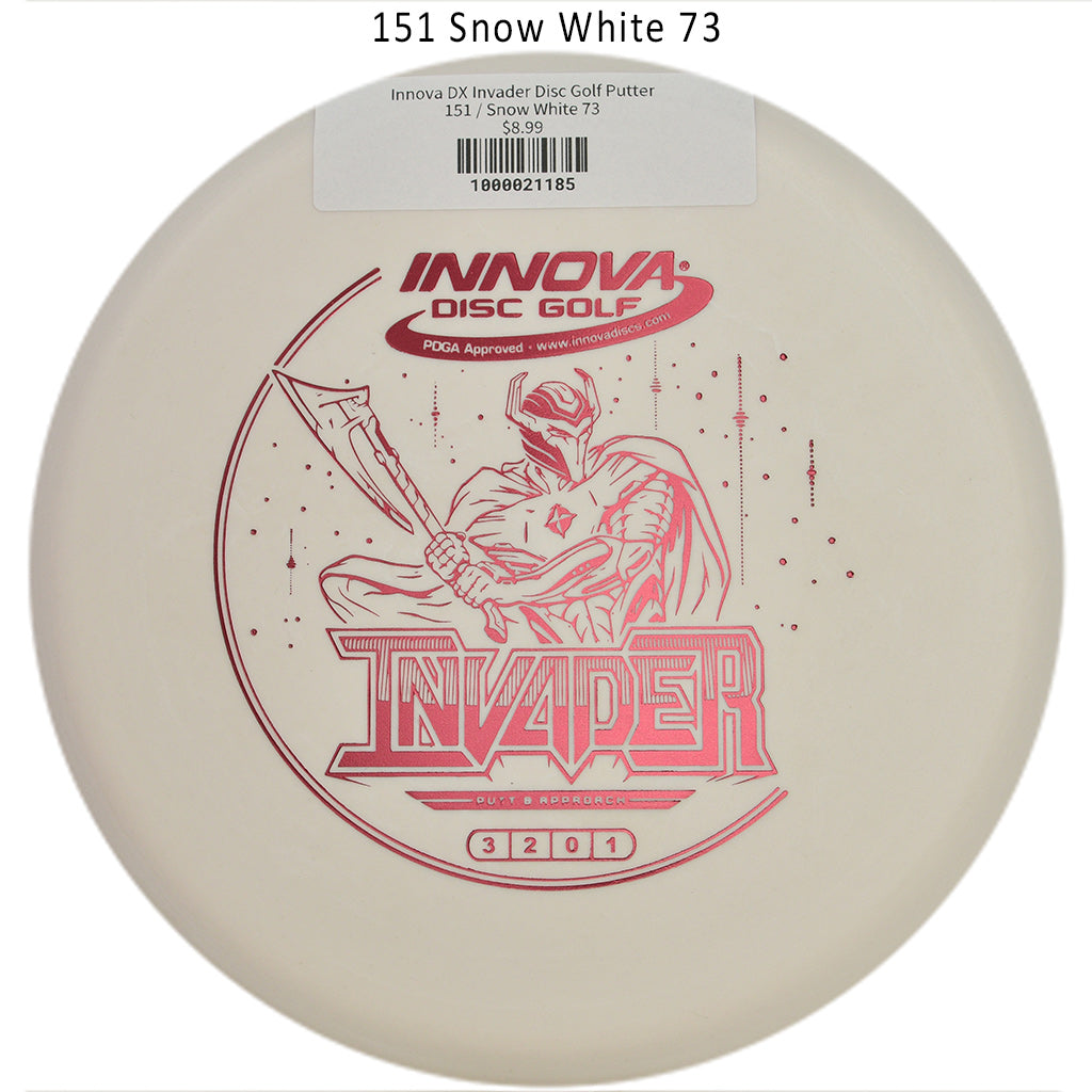 innova-dx-invader-disc-golf-putter 151 Snow White 73