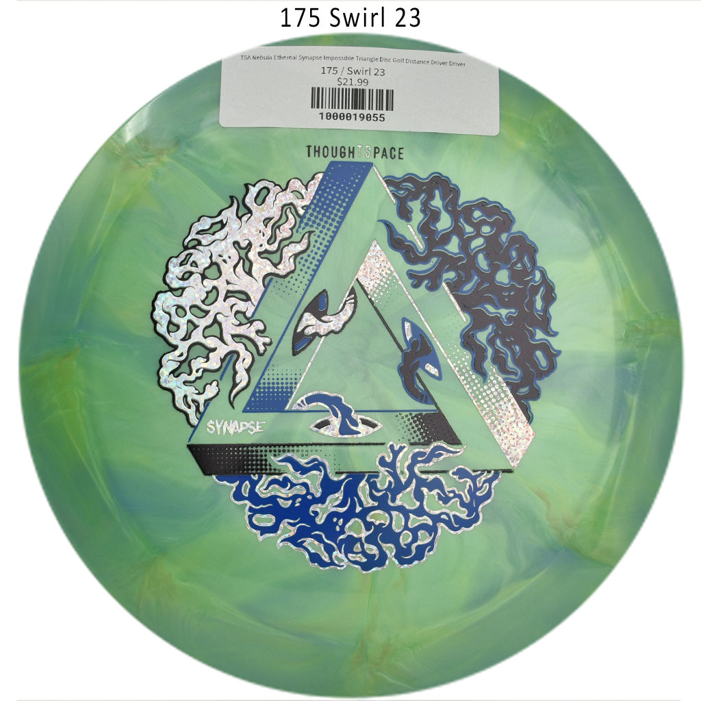 tsa-nebula-ethereal-synapse-impossible-triangle-disc-golf-fairway-driver 175 Swirl 23