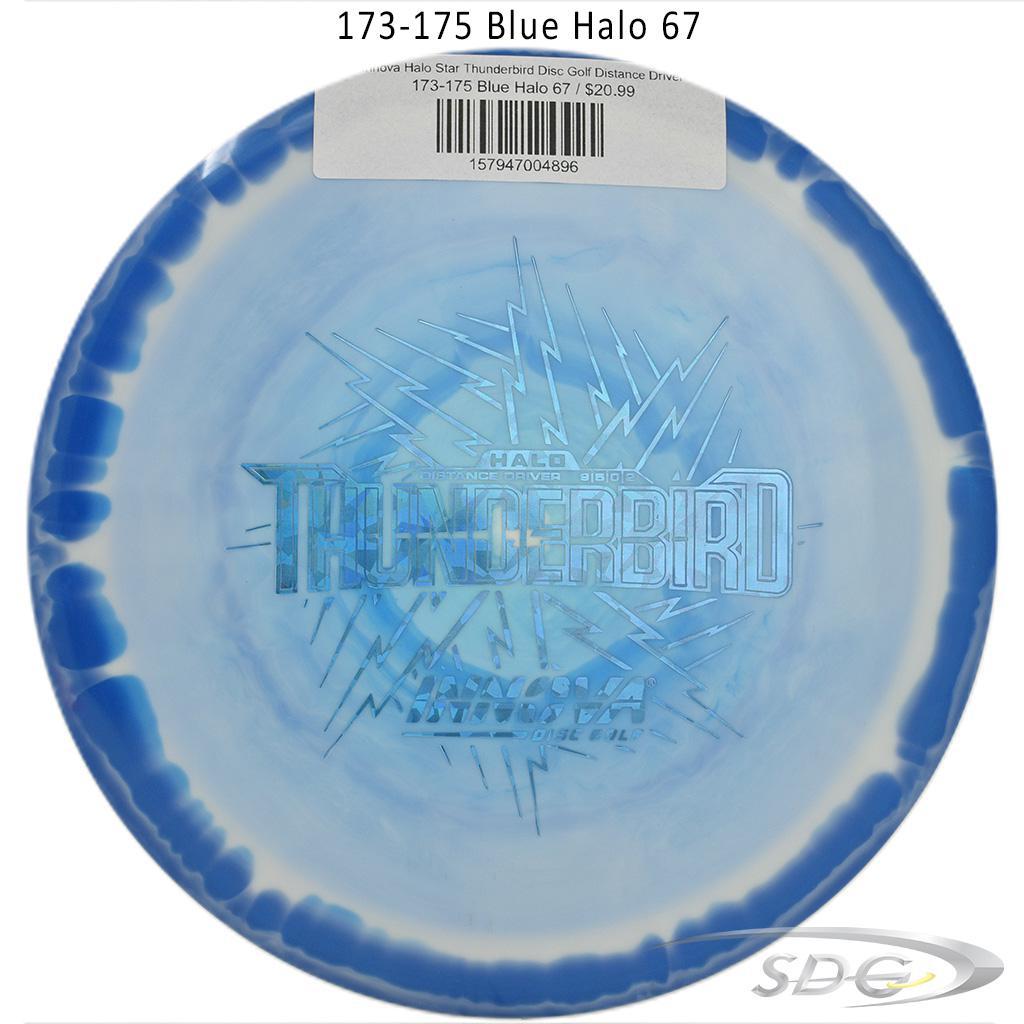 innova-halo-star-thunderbird-disc-golf-distance-driver 173-175 Blue Halo 67 