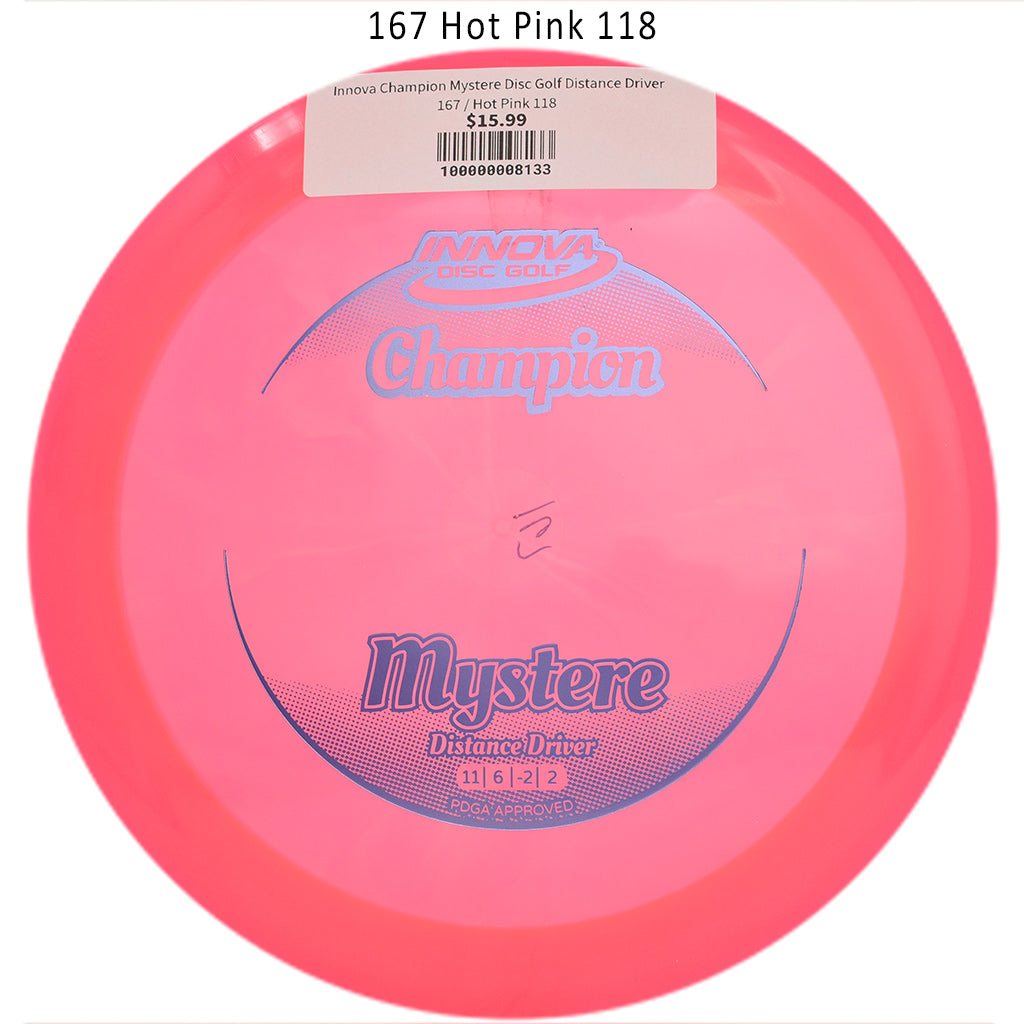 innova-champion-mystere-disc-golf-distance-driver 167 Hot Pink 118