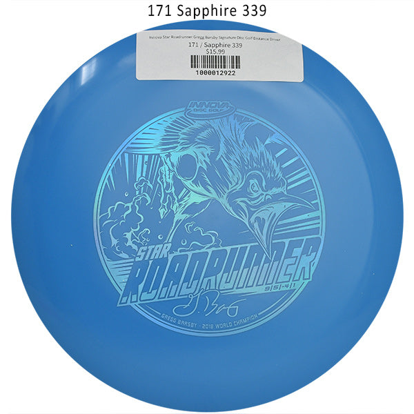 innova-star-roadrunner-gregg-barsby-signature-disc-golf-distance-driver 171 Sapphire 339