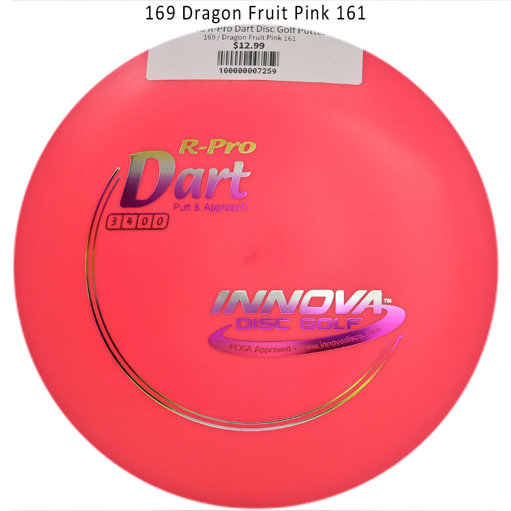 innova-r-pro-dart-disc-golf-putter 169 Dragon Fruit Pink 161 