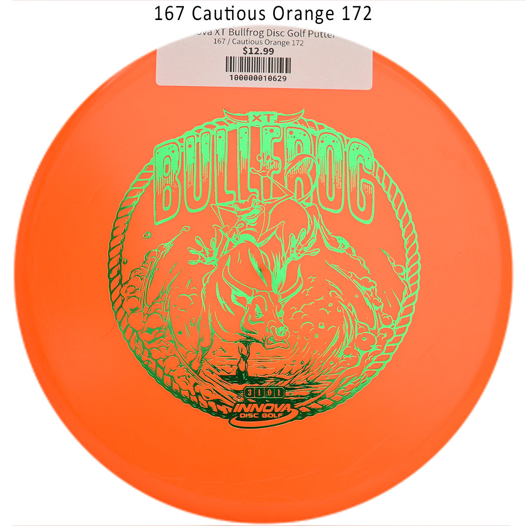 innova-xt-bullfrog-disc-golf-putter 167 Cautious Orange 172