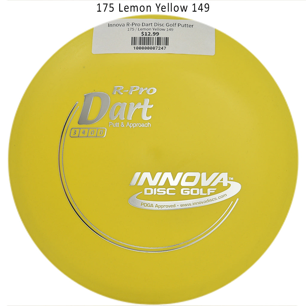 innova-r-pro-dart-disc-golf-putter 175 Lemon Yellow 149 