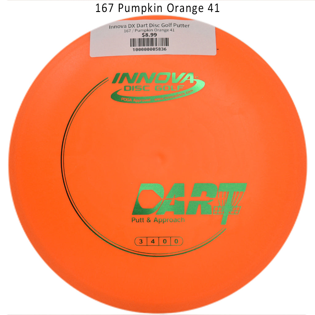 innova-dx-dart-disc-golf-putter 167 Pumpkin Orange 41