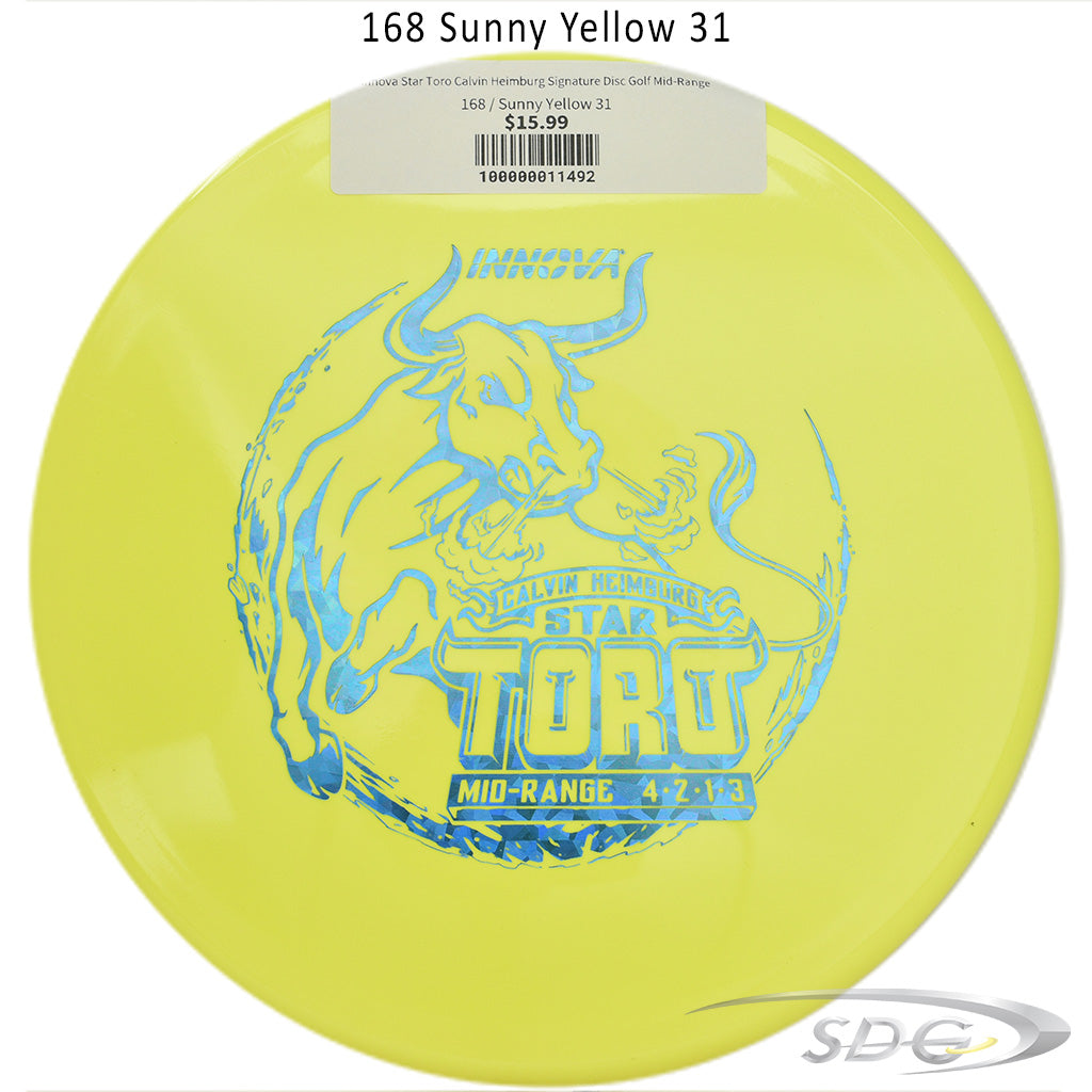 innova-star-toro-calvin-heimburg-signature-disc-golf-mid-range 168 Sunny Yellow 31