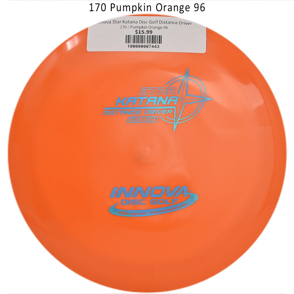 innova-star-katana-disc-golf-distance-driver 170 Pumpkin Orange 96