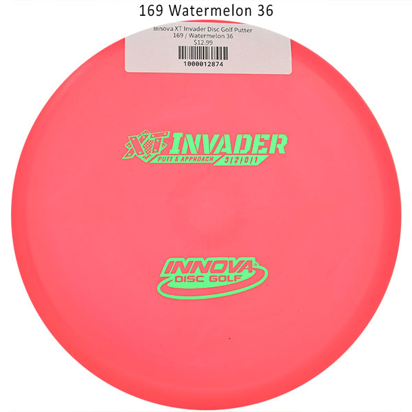 innova-xt-invader-disc-golf-putter 169 Watermelon 36