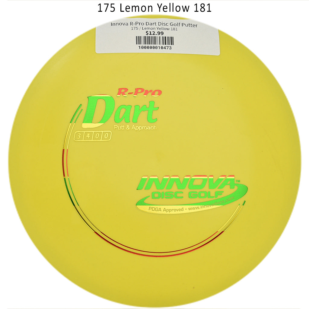 innova-r-pro-dart-disc-golf-putter 175 Lemon Yellow 181 