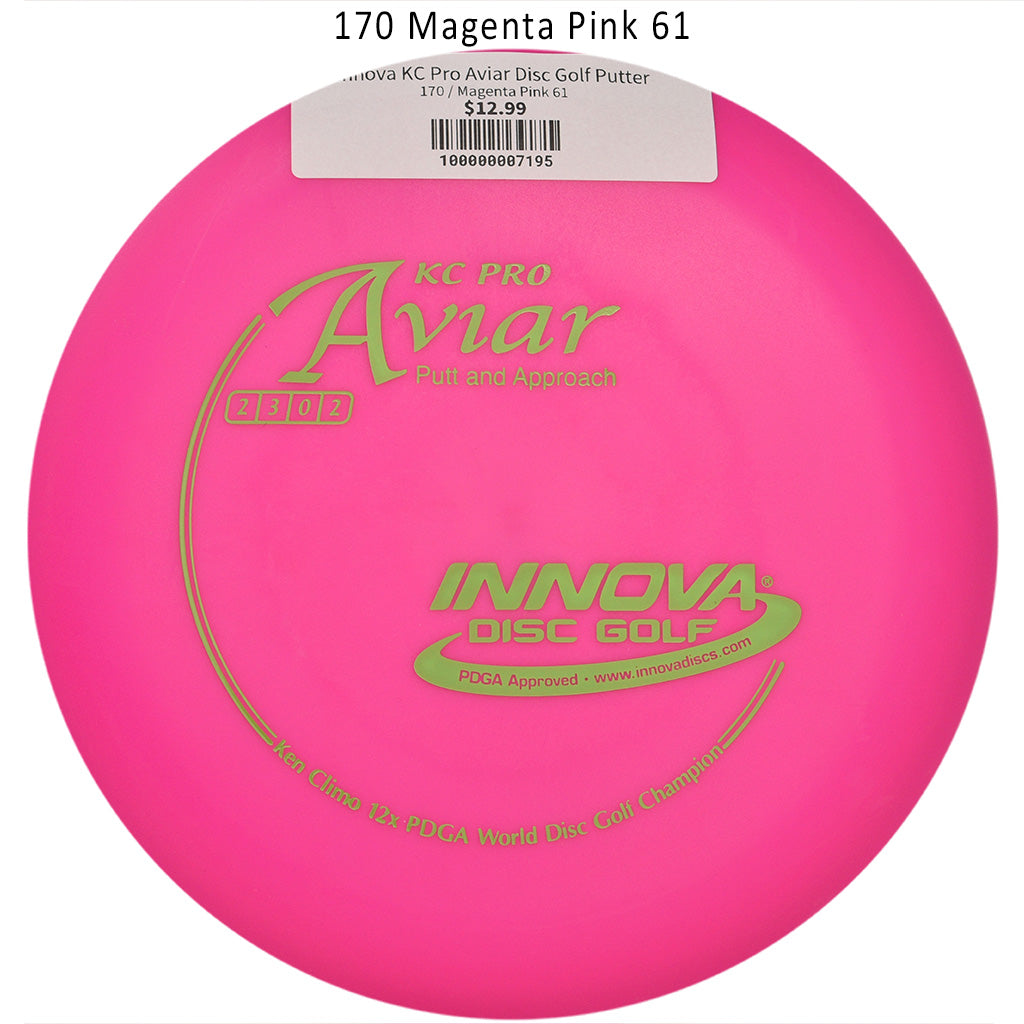 innova-kc-pro-aviar-disc-golf-putter 170 Magenta Pink 61