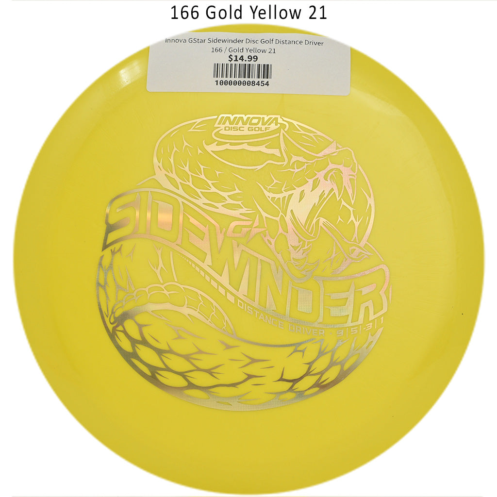 innova-gstar-sidewinder-disc-golf-distance-driver 166 Gold Yellow 21 
