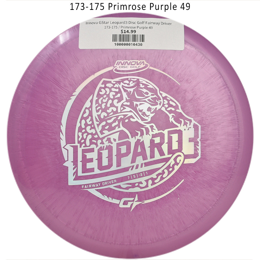 innova-gstar-leopard3-disc-golf-fairway-driver 173-175 Primrose Purple 49