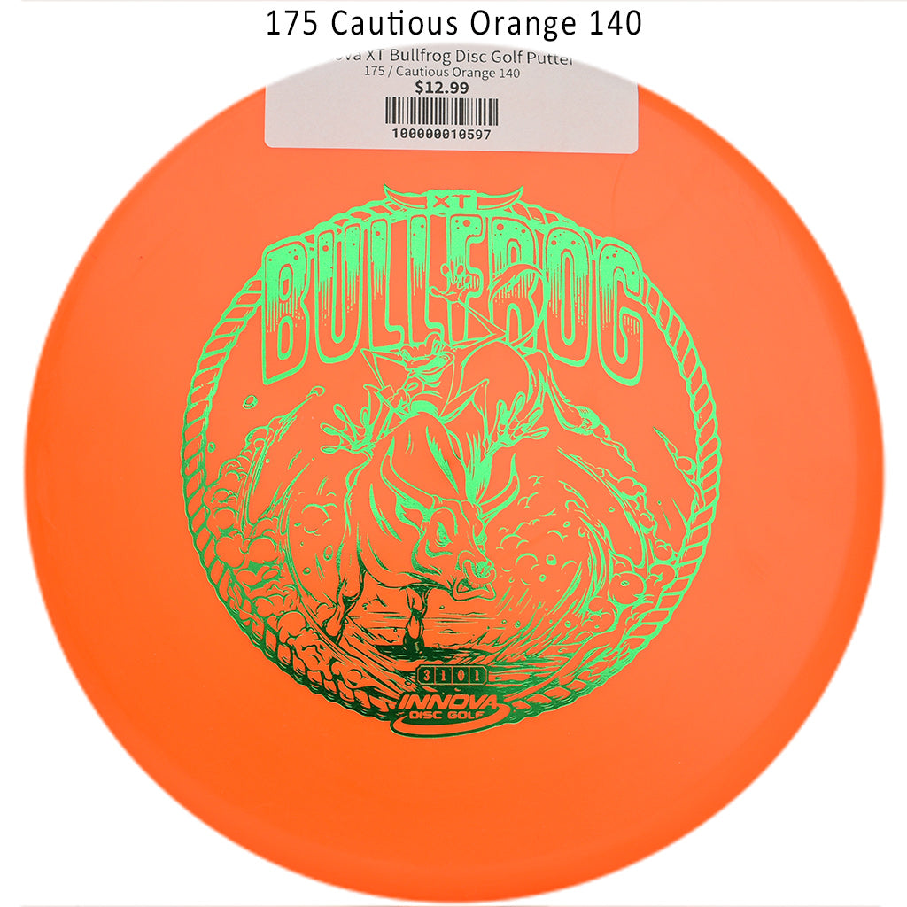 innova-xt-bullfrog-disc-golf-putter 175 Cautious Orange 140