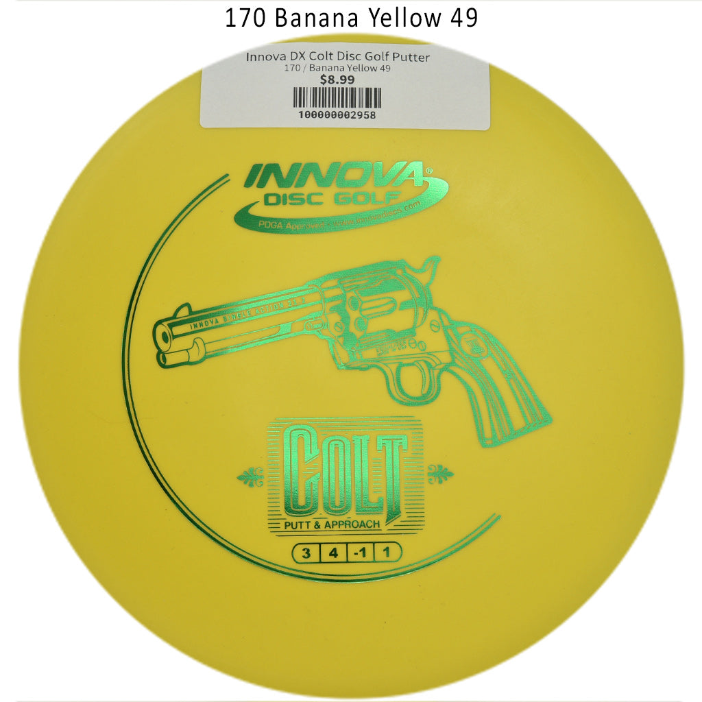 innova-dx-colt-disc-golf-putter 170 Banana Yellow 49