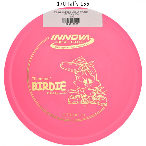 innova-dx-birdie-disc-golf-putter 170 Taffy 156