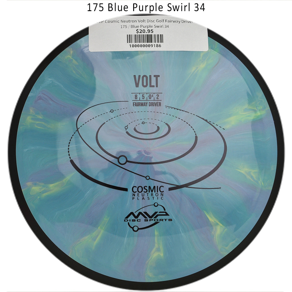 mvp-cosmic-neutron-volt-disc-golf-fairway-driver 175 Blue Purple Swirl 34