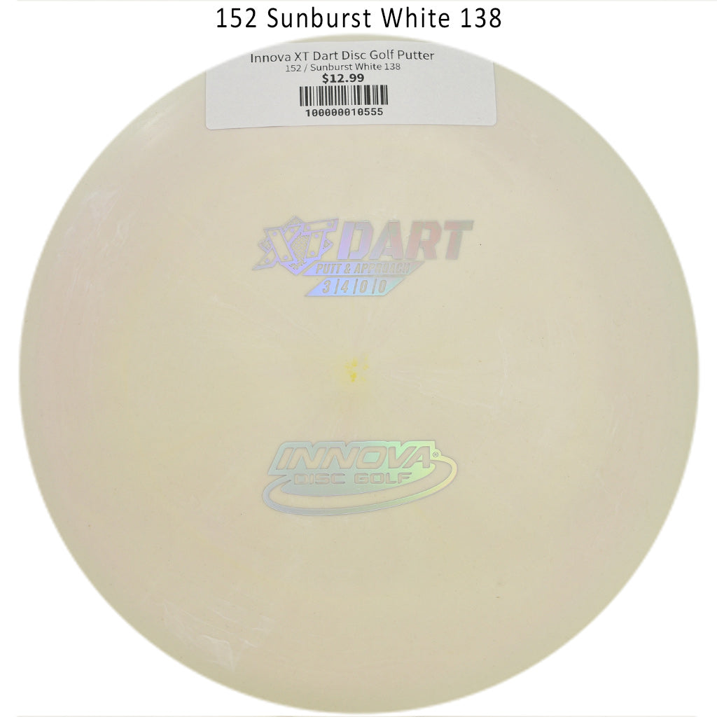 innova-xt-dart-disc-golf-putter 152 Sunburst White 138