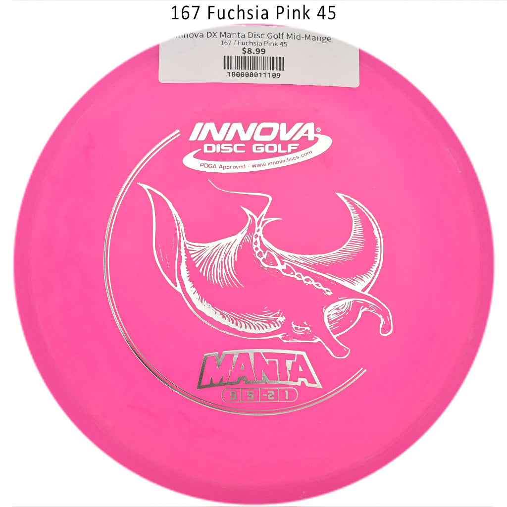 innova-dx-manta-disc-golf-mid-mange 167 Fuchsia Pink 45