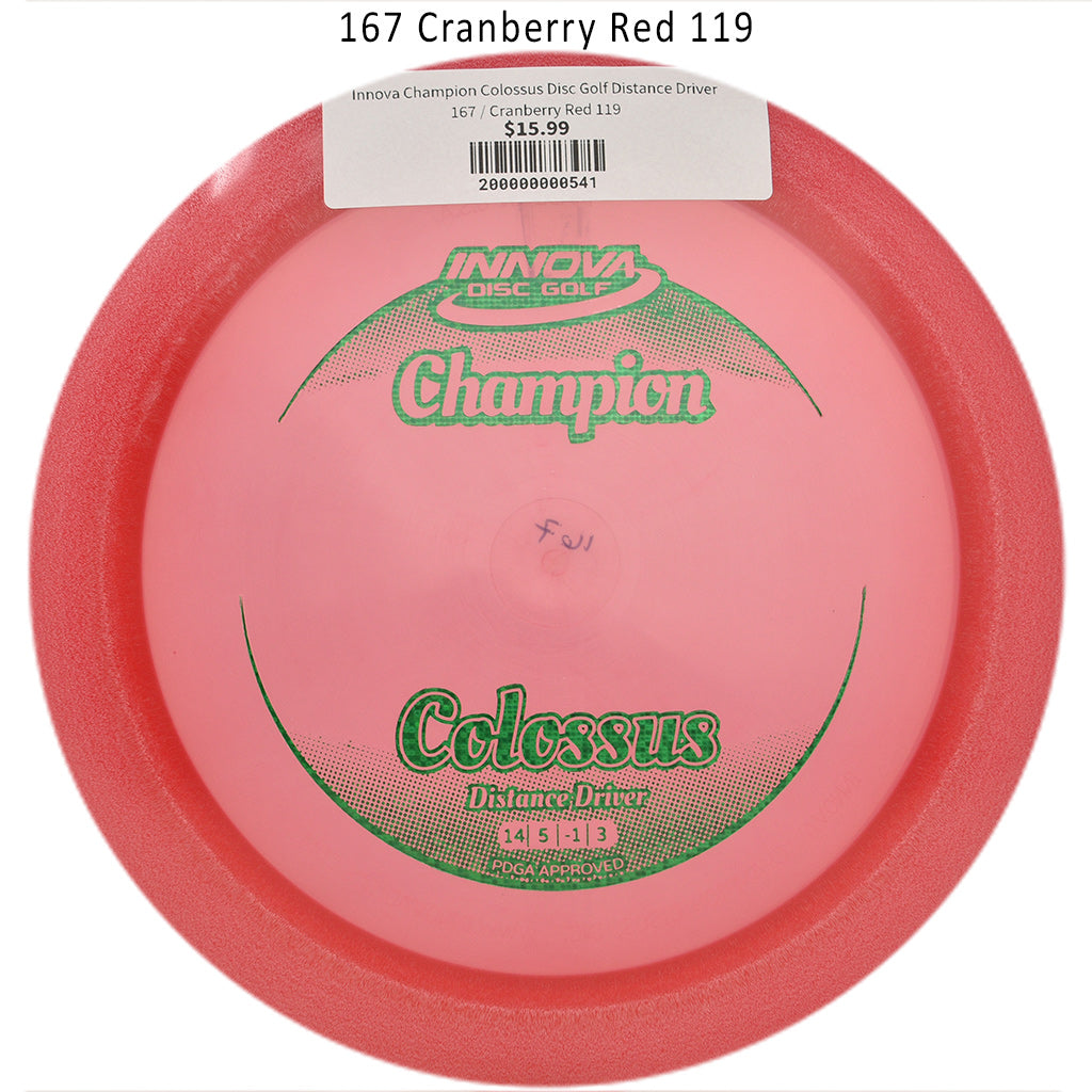 innova-champion-colossus-disc-golf-distance-driver 167 Cranberry Red 119