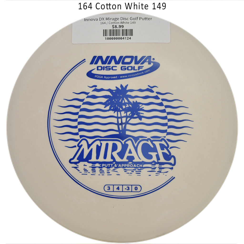 innova-dx-mirage-disc-golf-putter 164 Cotton White 149