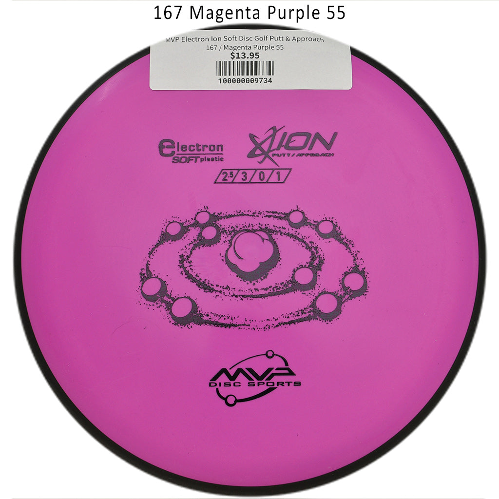 mvp-electron-ion-soft-disc-golf-putt-approach 167 Magenta Purple 55 