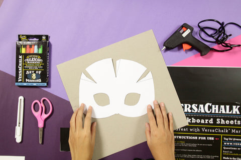 diy halloween cat mask