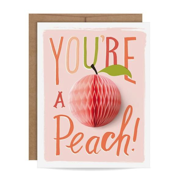 Pop-up Card - Peach