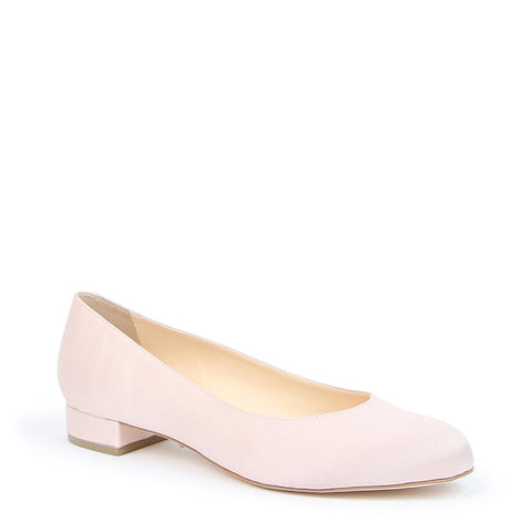 Rose Satin Ballet Flat Custom Shoe Bases | Alterre Make A Shoe - Sustainable Shoes & Ethical Footwear
