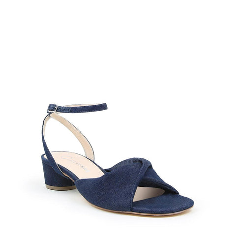 Denim Lo Twist Sandal + Marilyn | Alterre Create Your Own Shoe - Sustainable Shoe Brand & Ethical Footwear Company