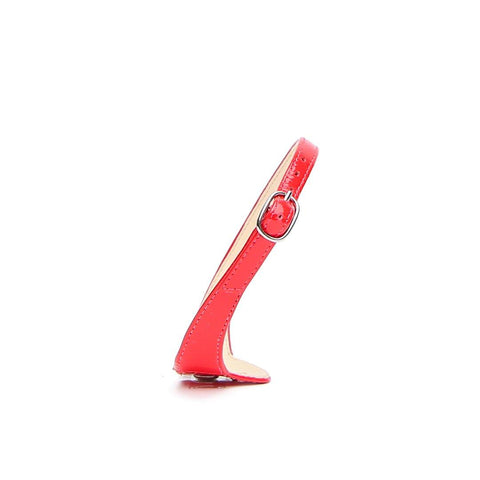 Red Gloss Twiggy Strap | Detachable Strap - Alterre Interchangeable Footwear & Ethical Shoes