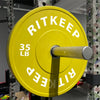 RitKeep Olympic Low Bounce Color Rubber Weight Plates