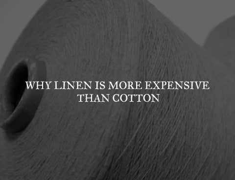 why linen is more expensive than cotton