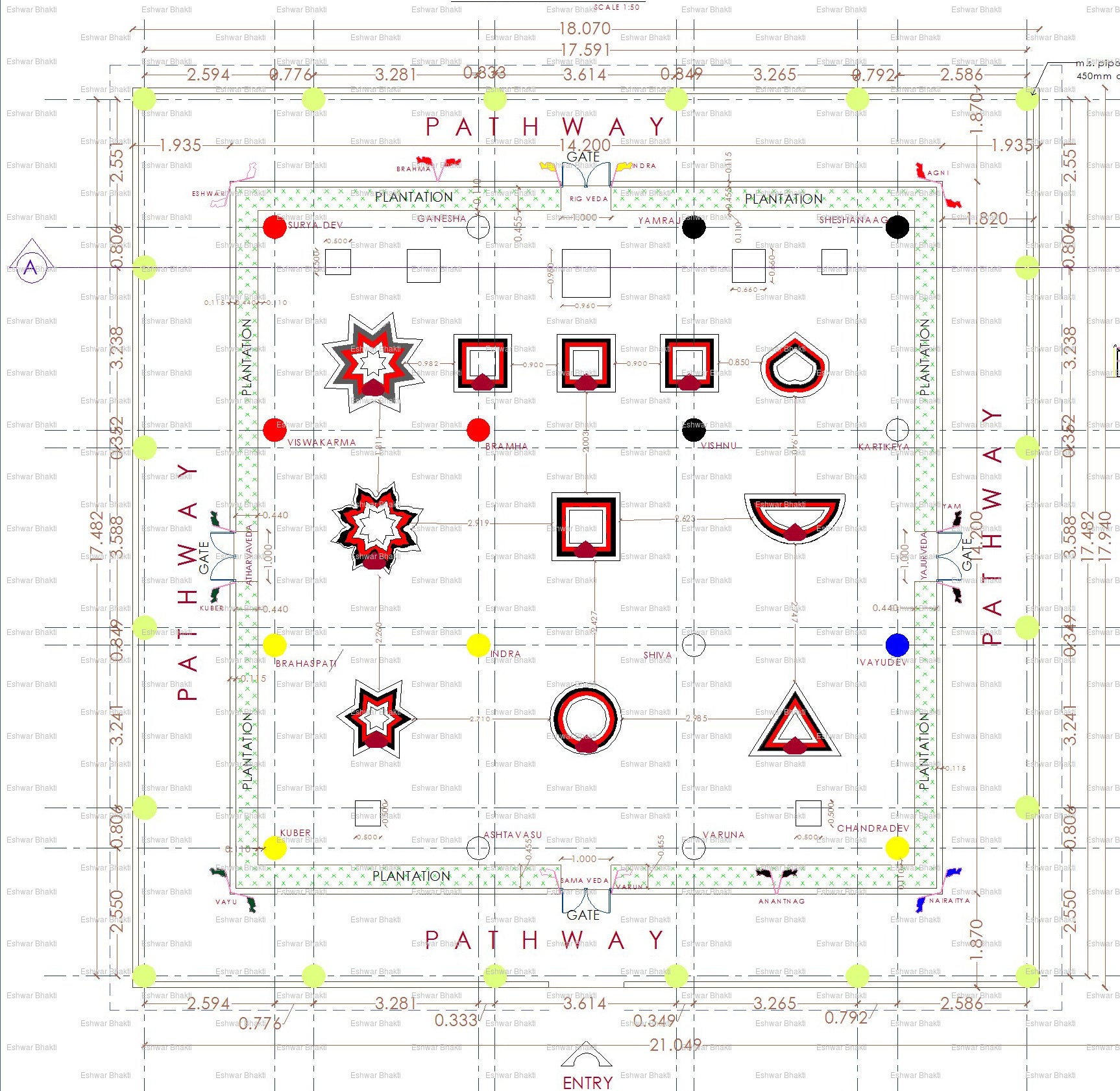 Yagya Shala design by Eshwar Bhakti