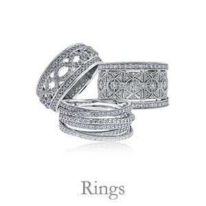 Dana's Goldsmithing collection of elegant rings