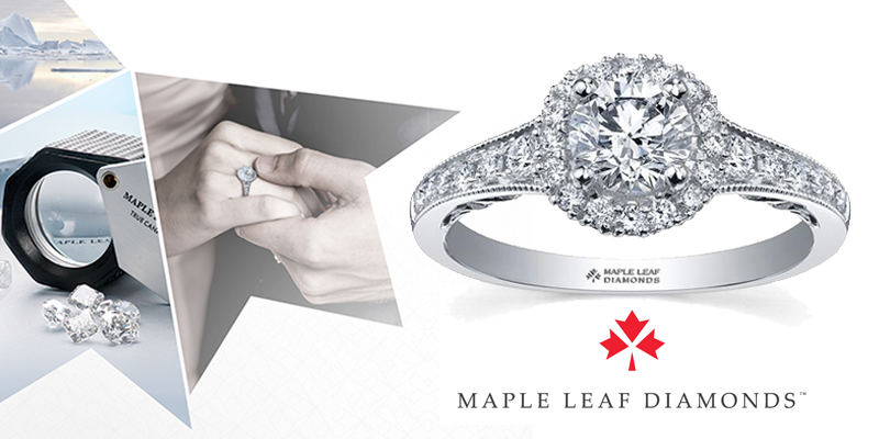Maple Leaf Diamonds - Canadian diamonds and gold engagement rings and wedding bands