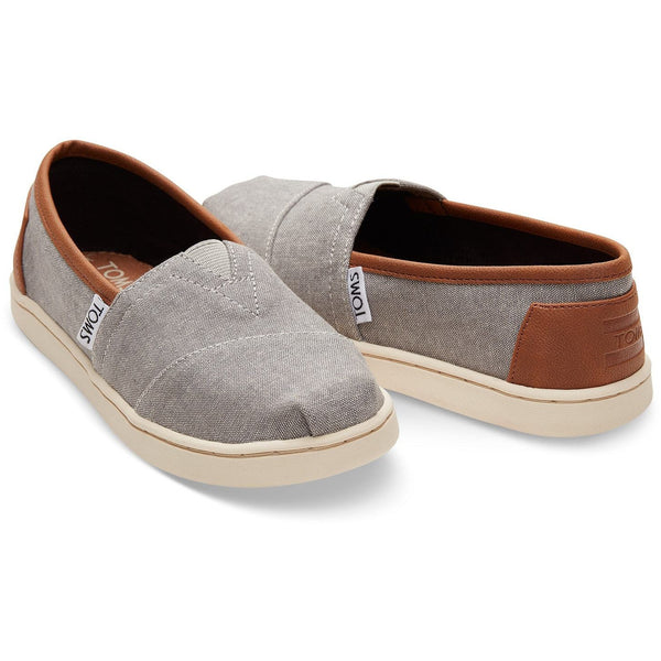 toms frost grey chambray