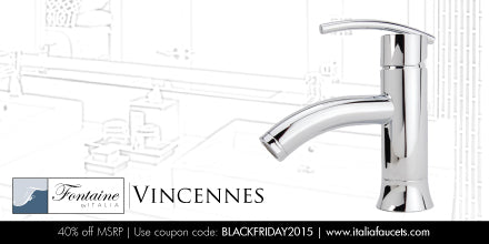 Fontaine by Italia Vincennes Collection | Black Friday 2015