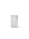 Plinth Tall taso, 30x30 H51 cm, valkoinen marmori - Spazio