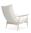 Adea Tao nojatuoli, Orsetto 0222 kangas, valkoinen/saarni - tuolit Spazio