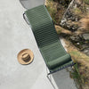HAY Palissade Aurinkotuoli chaise longue oliivinvihreä - terassikausteet Spazio