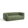 HAY Quilton 2-istuttava sohva Linara 100 kangas vihreä - Sohvat Spazio