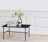 HAY Rebar Sohvapöytä, 49x80 cm, musta marmori, Sohvapöydät HAY