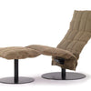 K tuoli, kapea 72 cm, laippajalka, Sand kangasverhoilu, kitti/valkoinen - Spazio