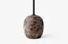 &Tradition Lato LN8 pöytä Emprador marmori ruskea, lakattu pähkinä