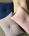 Dot Mode tyyny, 60 x 45 cm, yksinappinen, pastel pink - Spazio
