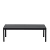 Muuto Workshop Sohvapöytä 43x120, musta tammi, suorakaide, pöydät - Spazio