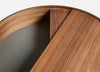 Woud, Arc sivupöytä, 42 cm, mattalakattu pähkinä Sivupöydät, sohvapöydät 