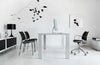 Stua Deneb ruokapöytä, valkoinen laminaatti, toimistopöydät, terassipöydät - pöydät spazio