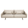 Costura sohva, 2,5-istuttava, Gaudi 005 kangas, valkoinen - Spazio